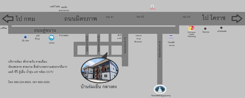 Bann Rumyen Klang Dong Phayayen Exteriér fotografie